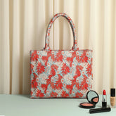 Fineur - Canvas Tote Bags Orange Leaf